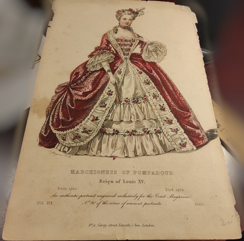 1840 madame pompadour hand - 1840,